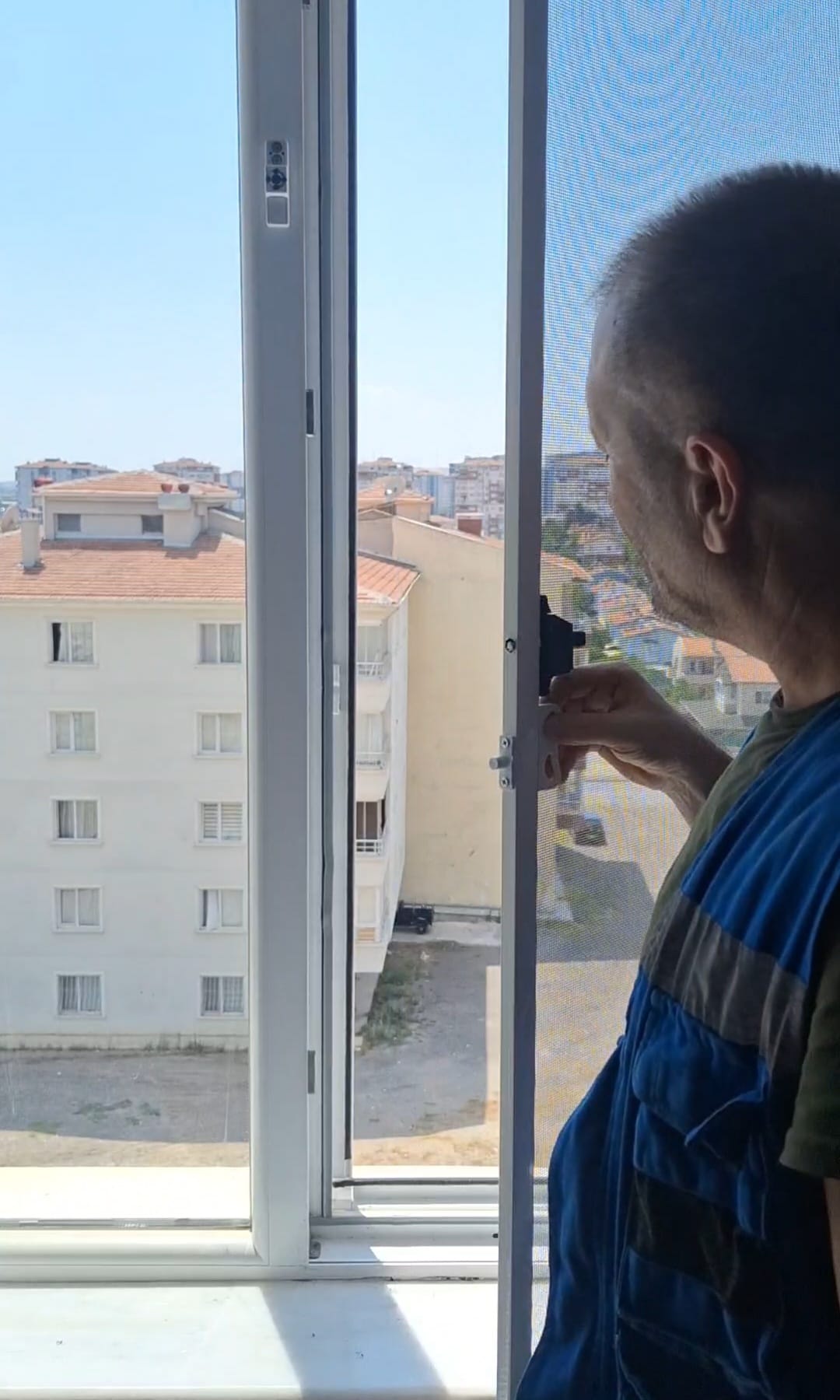 Sürgülü sineklik Ankara kaydırmalı sistem